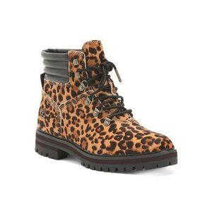 New - TIMBERLAND Leopard Print Hikers Leopard Print | 7.5